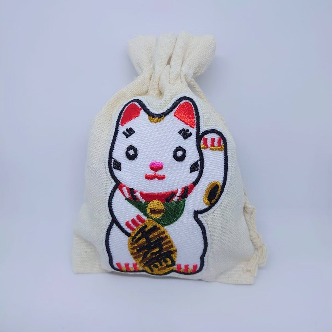 😺招財貓七色乾花香囊💐 (預訂)