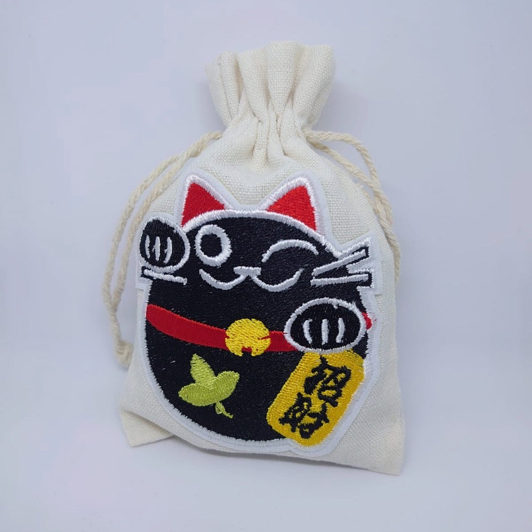 😺招財貓七色乾花香囊💐 (預訂)
