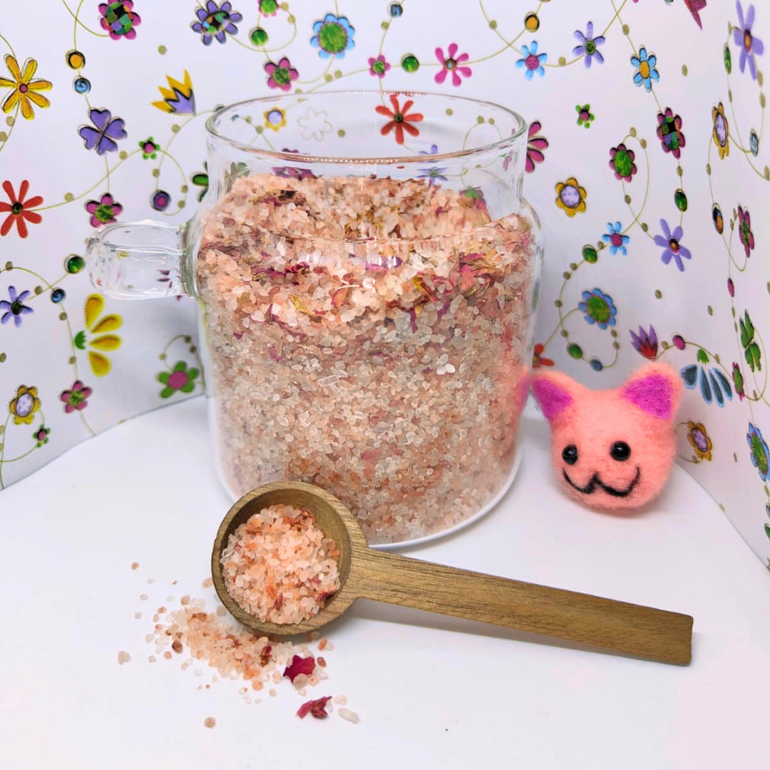 😻🌹玫瑰花瓣 / 薰衣草🪻喜馬拉雅浴鹽🛀🏻 (預訂)