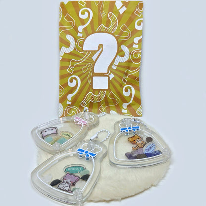 壓克力搖搖樂貓咪及天然水晶福袋掛飾盲袋😸