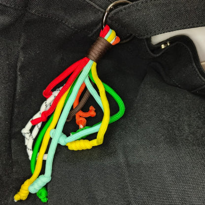 😸五彩吉祥掛件貓咪木質氣墊按摩梳💆