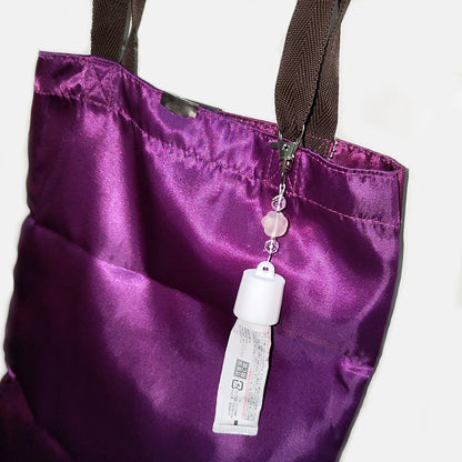 😽韓系便攜式硅膠唇膏帽貓掌水晶掛件💄